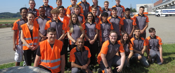 Foto de groupe des apprentis Foto de groupe des apprentis